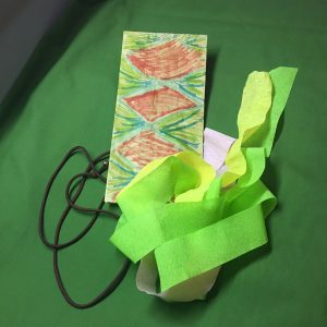 Paper bag kite