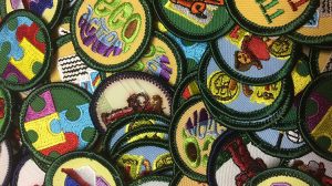 Retired Girl Scout Badges