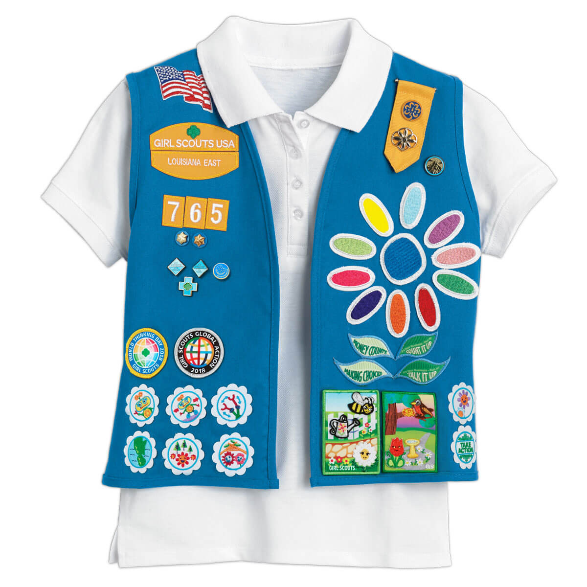 daisy vest