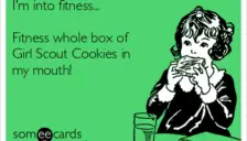 Fitness whole cookie box