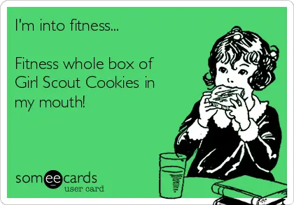 Fitness whole cookie box