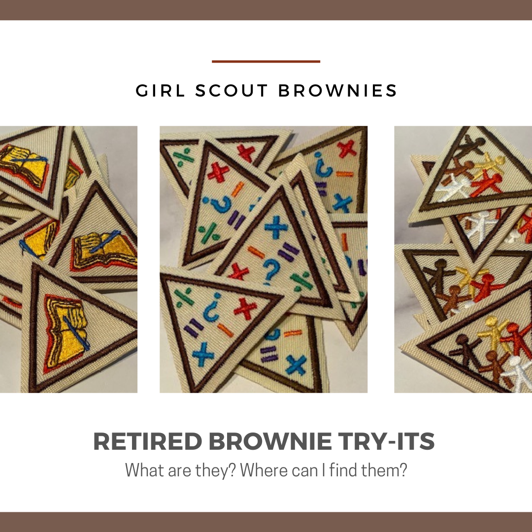 GIRL SCOUT BROWNIE TRY-IT BADGE MY BODY Retired 